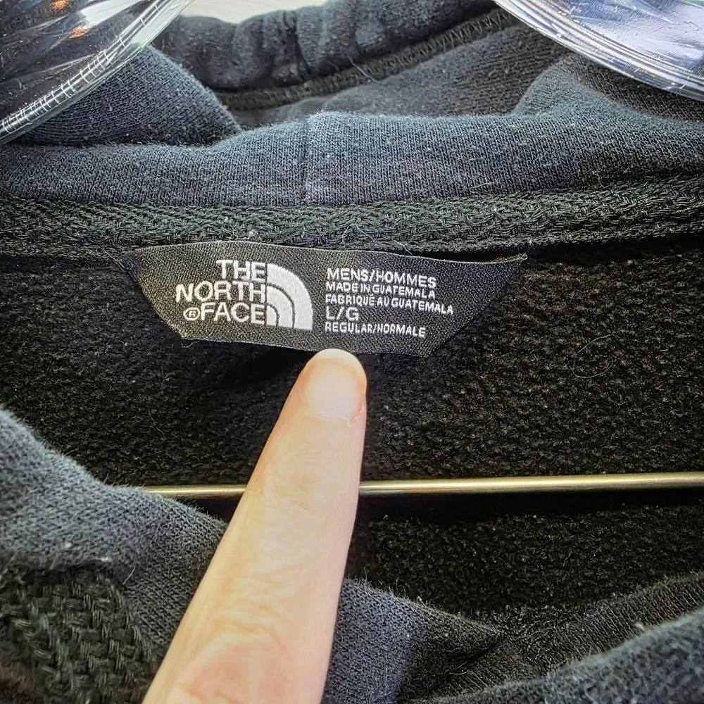 The North Face Black Never Stop Exploring  Pullover Hoodie Size Large